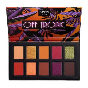 پالت سایه چشم نیکس Off Tropic در 10 رنگ